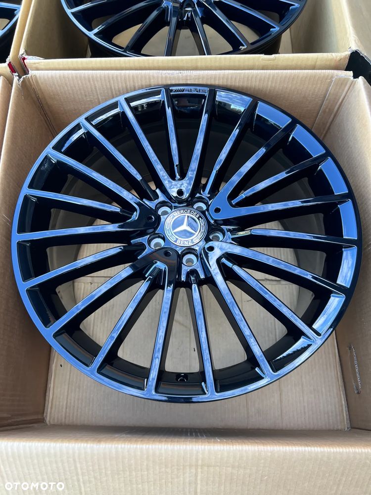Oryginalne Black Piano W223 S klasa Przód/Tył 21"  AMG - 4