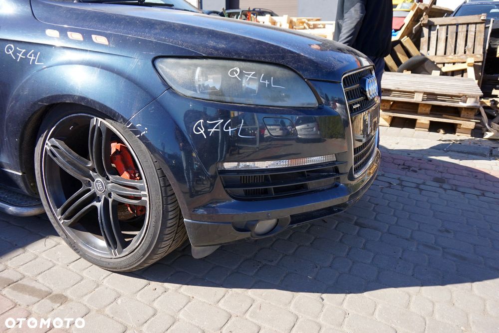 MASKA ZDERZAK BŁOTNIKI LAMPY Q7 4L LIFT LZ5Q  AUDI 2009-2015 CZARNY PRZÓD KOMPLETNY - 23