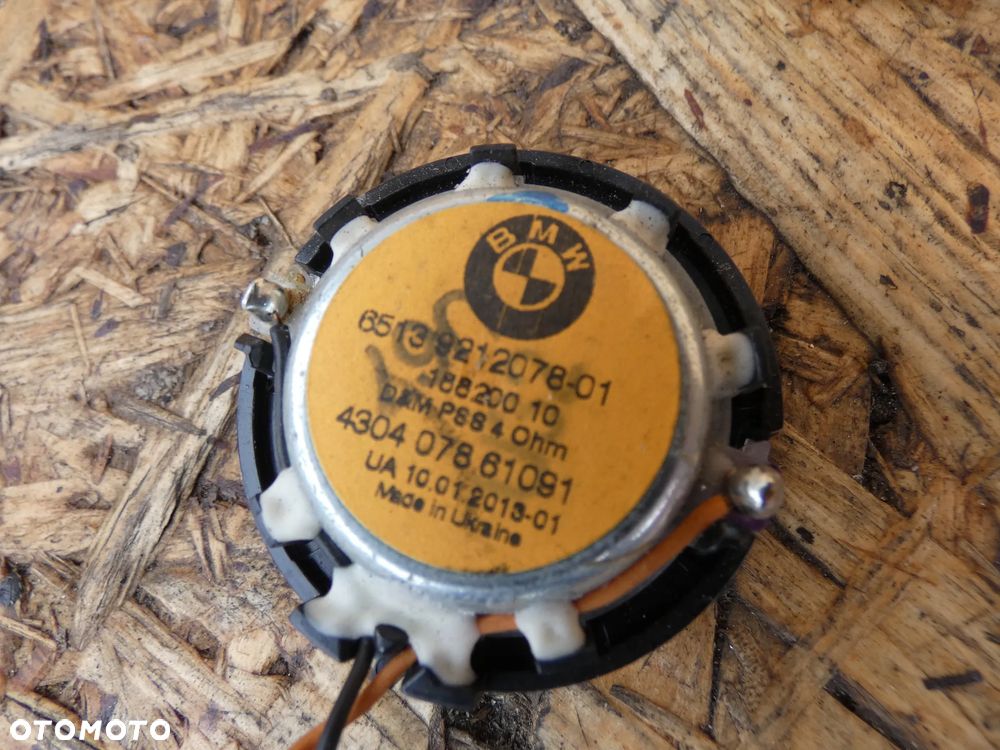 BMW F01 F02 GŁOŚNIK WYSOKO TONOWY DSP 9212078 - 5