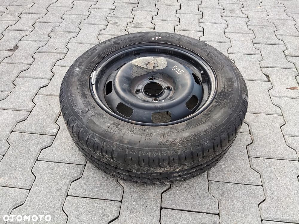 KOŁO DOJAZDOWE ZAPASOWE DOJAZDÓWKA 15 PEUGEOT 208 I 2012-2019 4X108 - 2