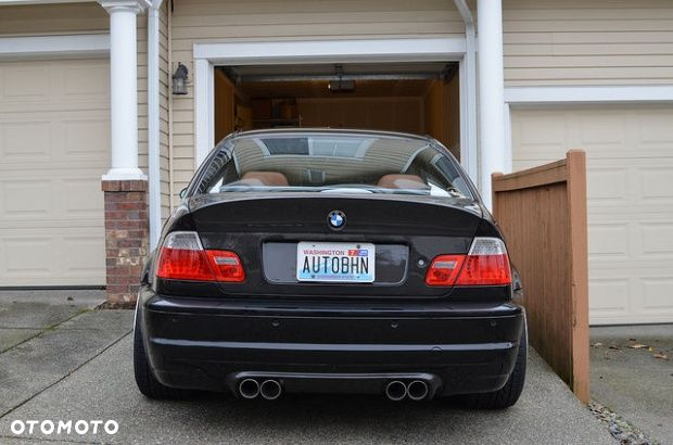 BMW 3 E46 M3 CSL TYLNY DYFUZOR SPLITTER ZDERZAKA - 6