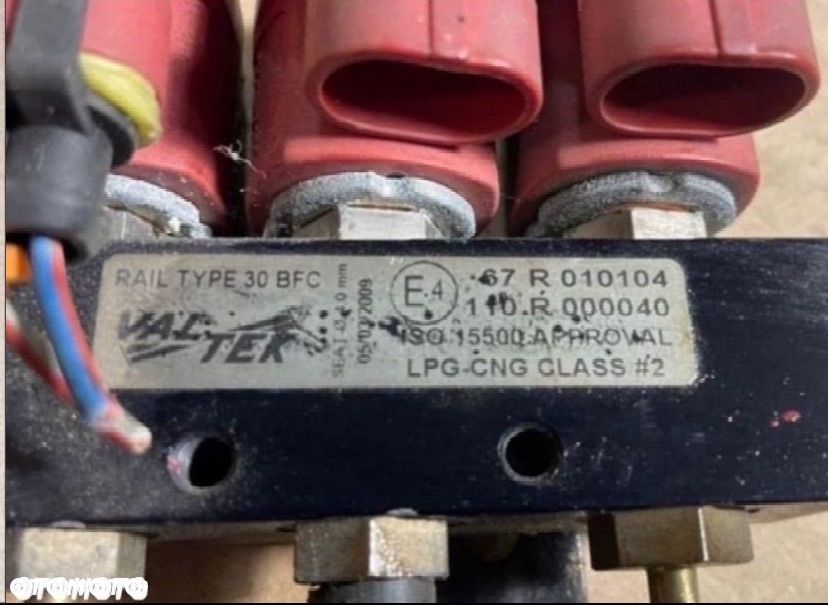 67R010104 listwa wtryskowa Wtryskiwacz wtrysk LPG valtek - 3