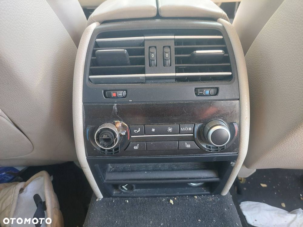 TUNEL ŚRODKOWY PODŁOKIETNIK BMW F01 730D PANEL KLIMATYZACJI SCHOWEK - 3
