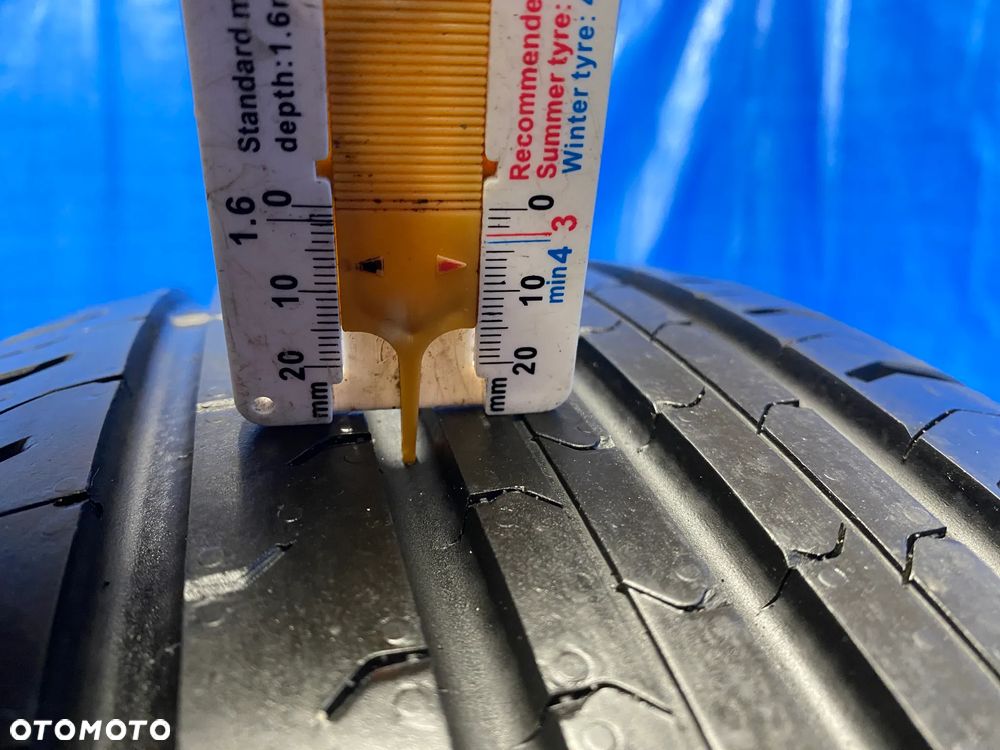 OPONA 17 OPONY LETNIE LATO KOMPLET OPON 4SZT CONTINENTAL CONTI ECOCONTACT 5 215/60R17 96H BIEŻNIK 7,0mm 2018 - 7