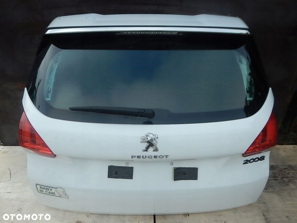 spojler lotka tyl peugeot 2008 i chrom oryginał
