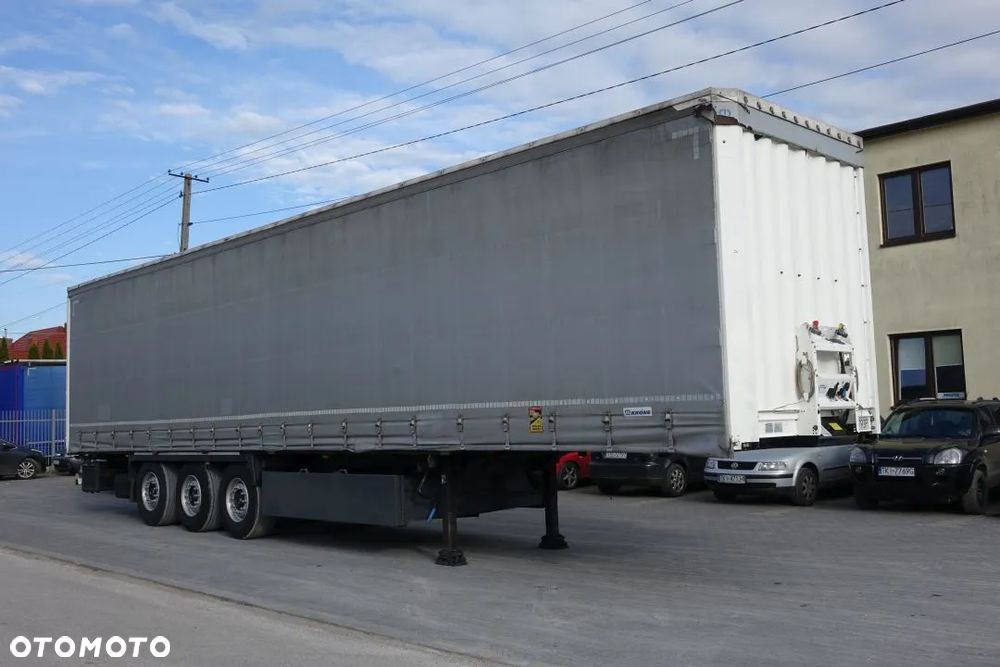 Krone SD / FIRANKA / STANDARD / OSIE SAF / OŚ PODNOSZONA /  KOSZ PALETOWY / DOINWESTOWANA - 3