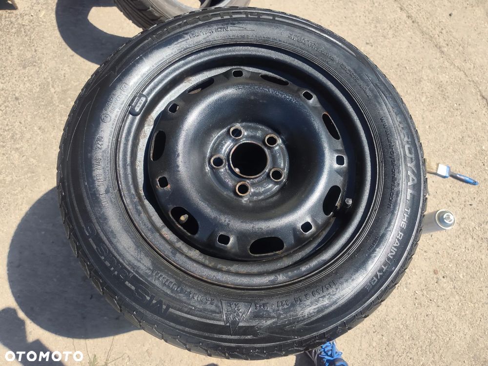 5x100 Felgi Stalowe Stal 14 Koła Zimowe Zima SKODA FABIA PRAKTIK ROOMSTER RAPID SEAT IBIZA CORDOBA TOLEDO IV 4 VW FOX POLO Legnica ALU-RAD 185/60 4mm - 3