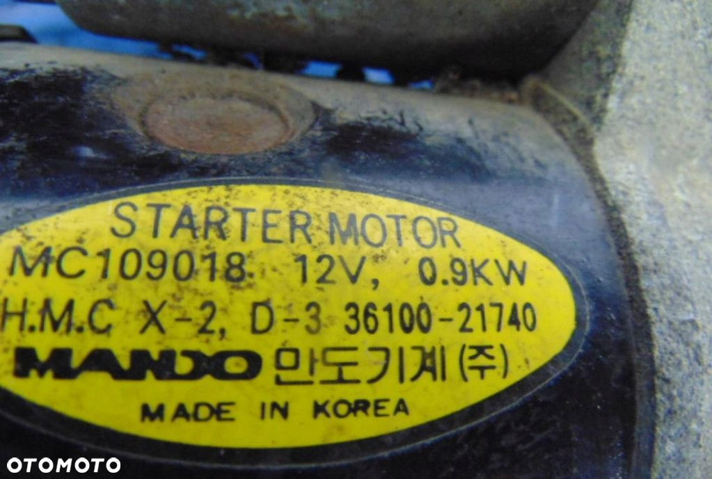 HYUNDAI ACCENT II 1.3B ROZRUSZNIK 36100-21740 - 6