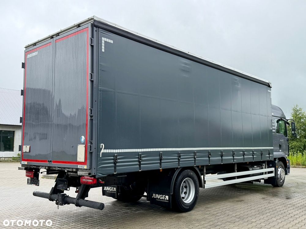 MAN TGM 18.290 / FIRANKA / 20 EUROPALET / AUTOMAT / 210 TYŚ KM / 10 025 KG ŁADOWNOŚCI / EURO 6 / 12.2018 / SPROWADZONY / JAK NOWY - 5