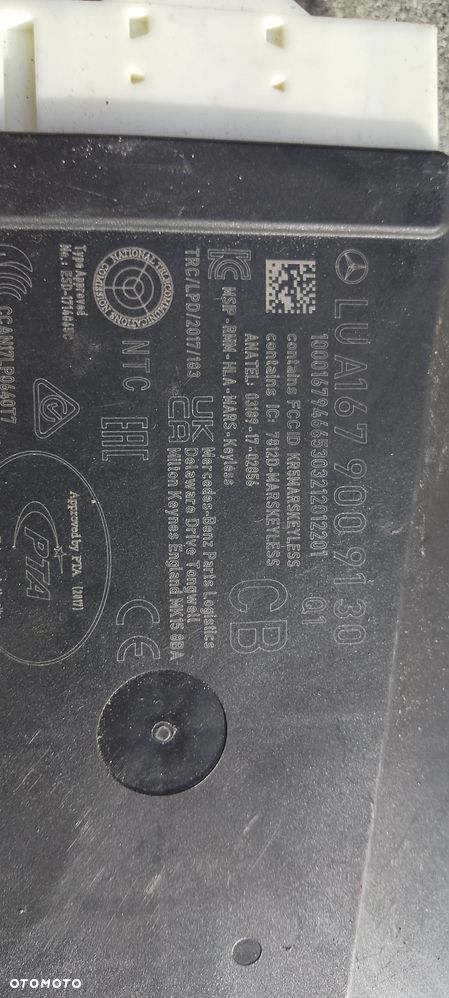 MODUŁ STEROWNIK KEYLESS A1679009130 MERCEDES CLA II C118 X118 - 4