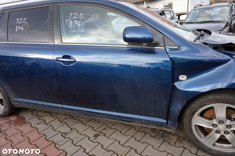 DRZWI PRZEDNIE PRAWE AVENSIS II T25 KOMBI 8P4  GRANATOWY TOYOTA 2003-2006 - 4