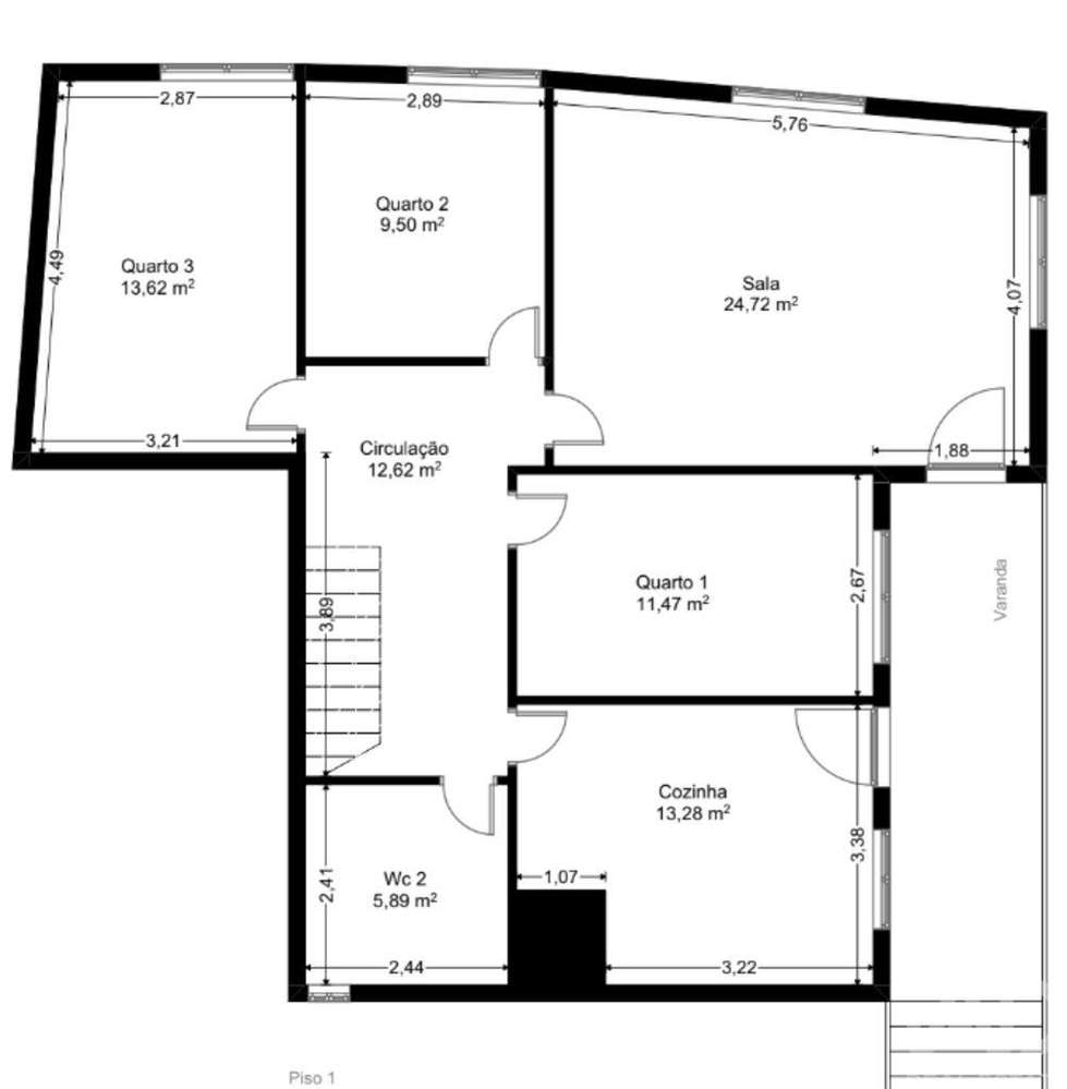 Casa / Villa T4 em Subportela, Deocriste e Portela Susã de 108 m2 - Grande imagem: 3/5