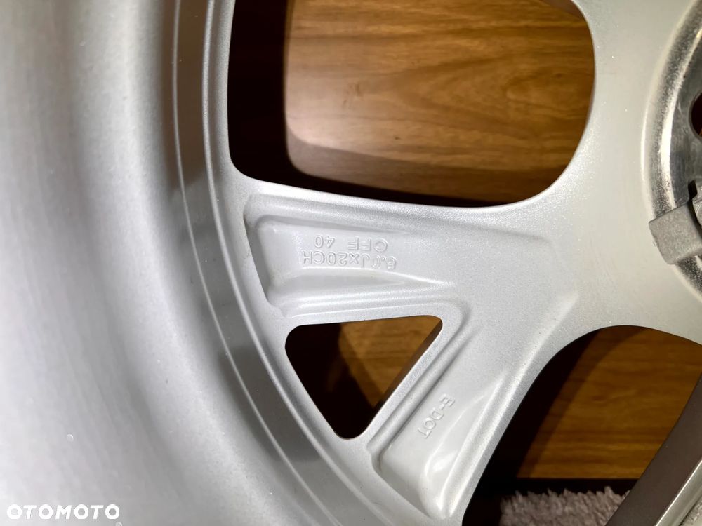 RANGE ROVER JAGUAR LAND ROVER FELGA ALUMINIOWA 20 CALI ORYGINAŁ 8 X 20 5X108 ET40 JAK NOWA K8D2-JA MK72-AA - 5