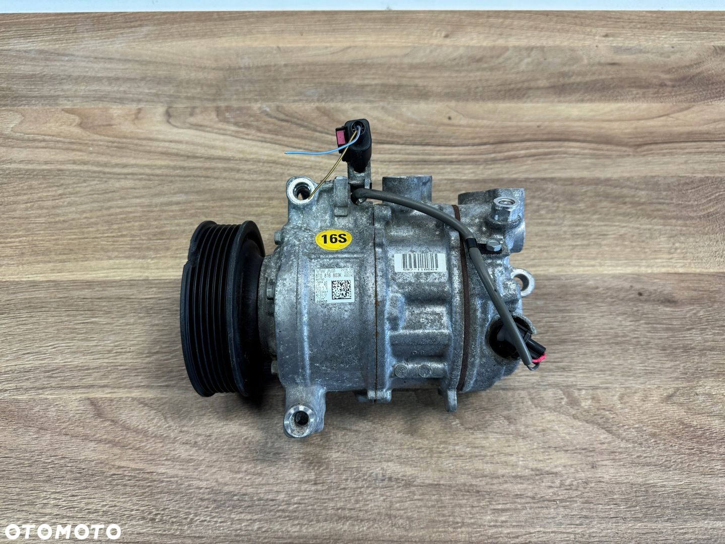 KOMPRESOR SPRĘŻARKA KLIMATYZACJI AUDI Q5 A5 A4 A6 3.0 TDI 8T0816803K - 5