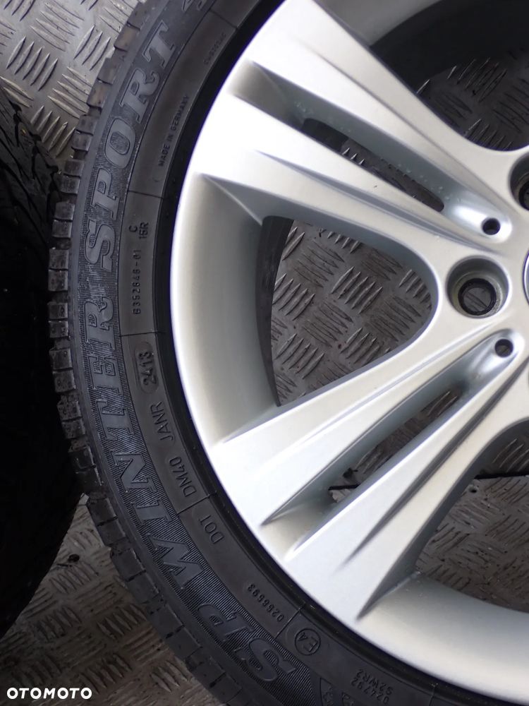 FELGI ALUMINIOWE BMW  7,5JX17  ET 37  5X120  BMW 6796239  NA OPONIE ZIMOWEJ  225/50/17 - 8