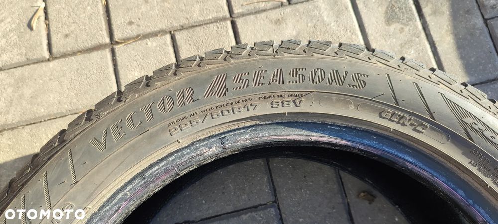 OPONY WIELOSEZONOWE 225/50R17 98V GOODYEAR VECTOR 4SEASONS GEN2 (0219) WIELKOSEZONOWE KOMPLET 4 SZTUKI - 5