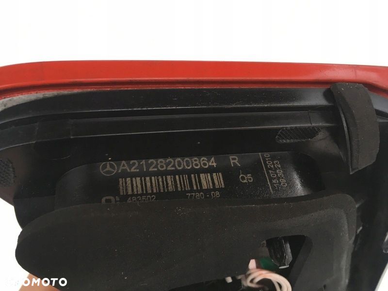 MERCEDES W212 LAMPA TYL LED PRAWA SEDAN AVANGARDE W KLAP - 6