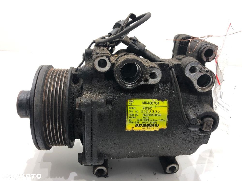 SPRĘŻARKA KLIMATYZACJI  MITSUBISHI OUTLANDER I (CU_W) 2001 - 2008 2.0 (CU2W) 100 kW [136 KM] - 2