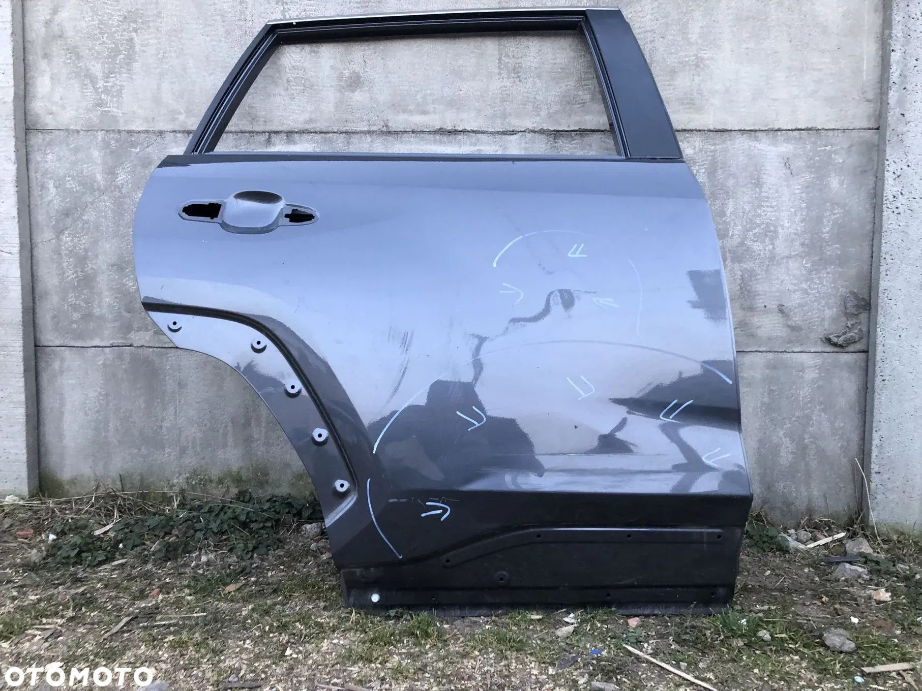 TOYOTA RAV4 V 2019- DRZWI PRAWE TYLNE TYŁ CHROM LISTWA WARSZAWA - 2