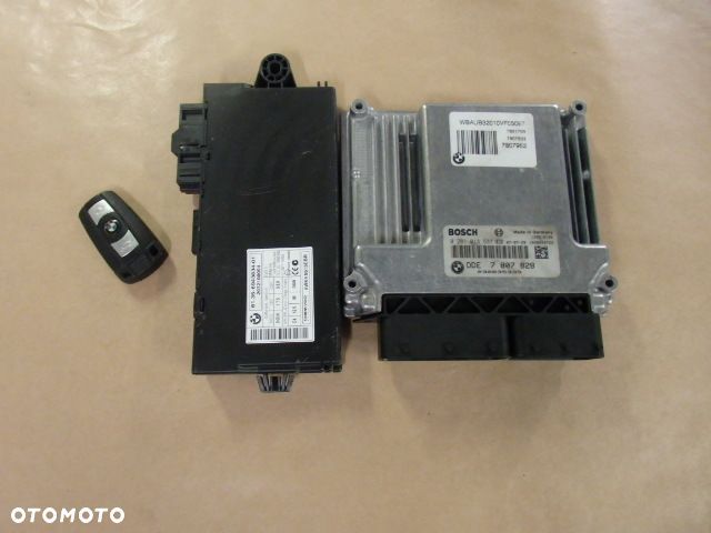 Bmw E87 E90 E91 N47 2,0D STEROWNIK SILNIKA CAS KLUCZ  7807828                   RAF-AUTO CZESCI BMW - 1