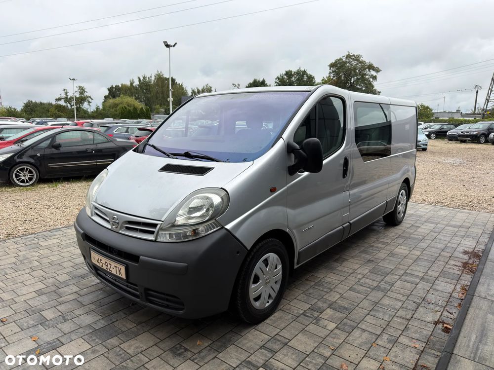Renault Trafic 2.5 Diesel Brygadówka L2H1 Long Długi 5 Osobowy Klimatyzacja Gwarancja Kredyt - 24