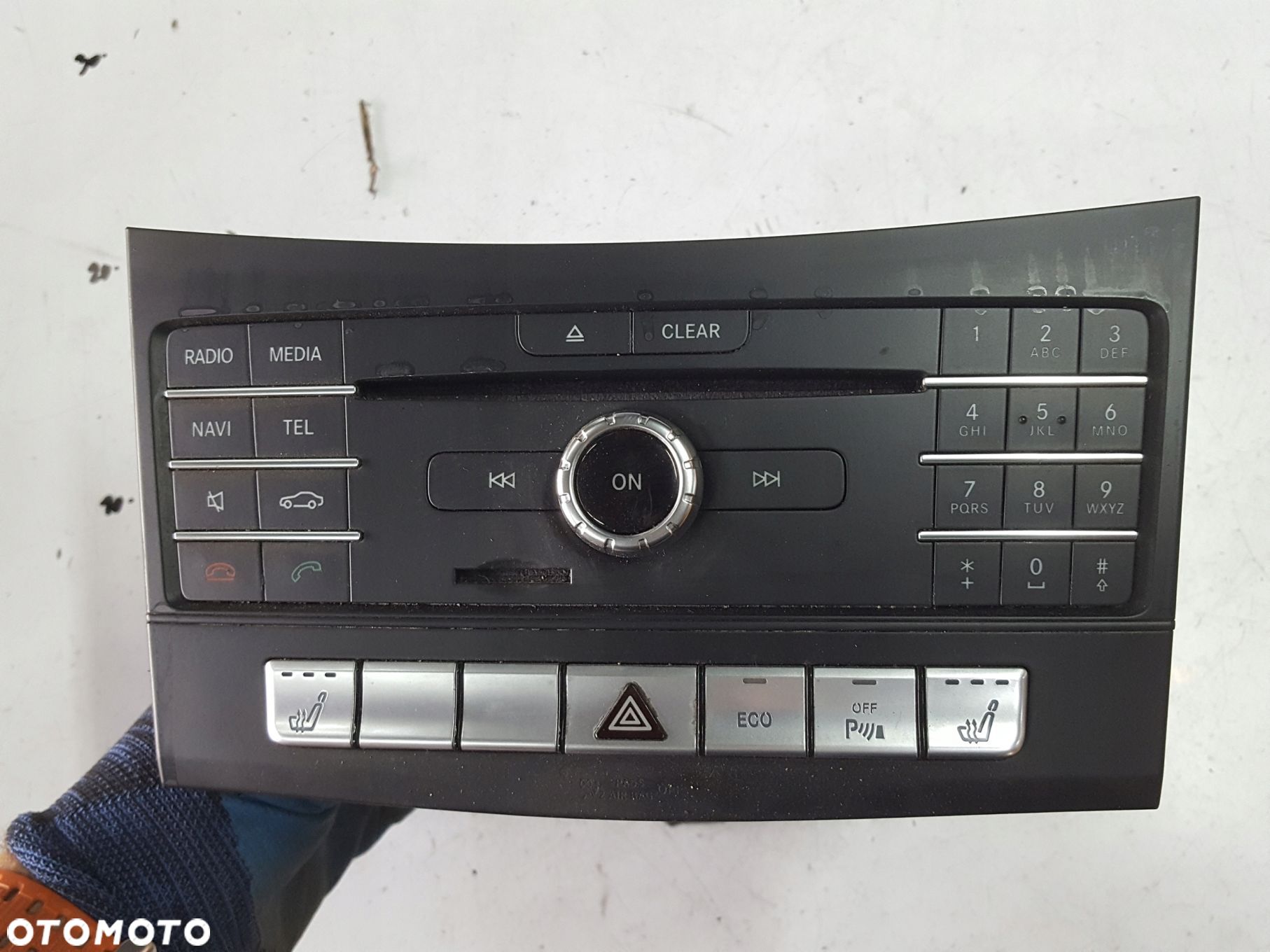 MERCEDES E KLASA W212 LIFT 12-16r RADIO NAWIGACJA A2189005607 - 1
