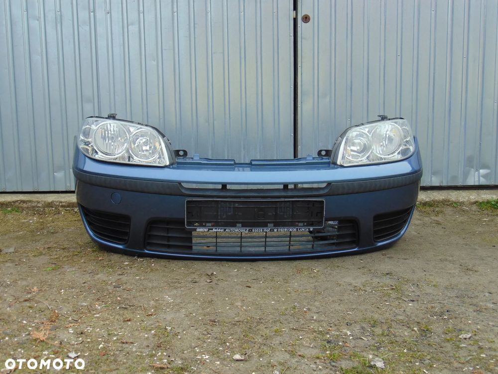 ORYGINAŁ zderzak przedni przód 408 Blu Jet HWB Fiat Punto 2 II FL lift 03-10r - 1