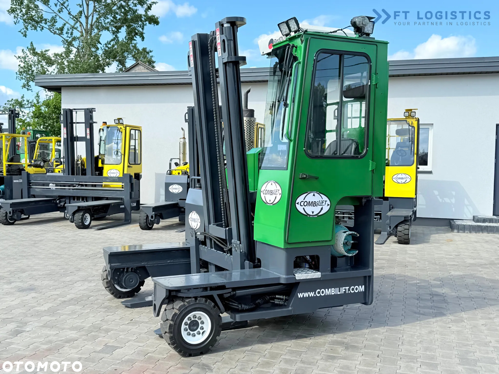 Combilift C3500 / DUPLEX 4100MM / GAS / WYSUWNE WIDŁY / KABINA / OGRZEWANIA + KLIMATYZACJA / JAK NOWY - 4