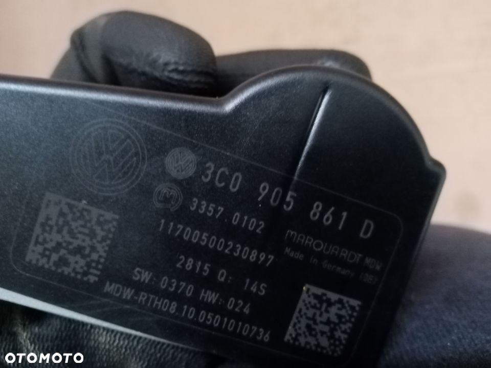 Blokada kierownicy VW Passat B6 3C0905861D - 4