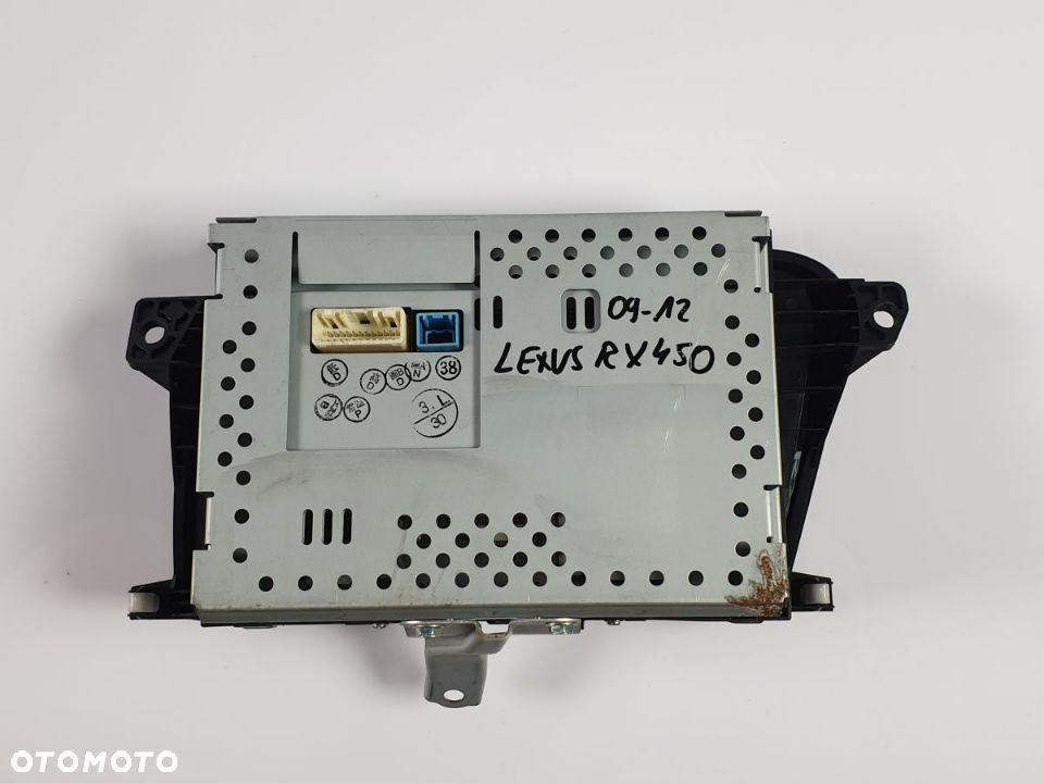 LEXUS RX 450 2009 2012 Wyświetlacz Radia - 4