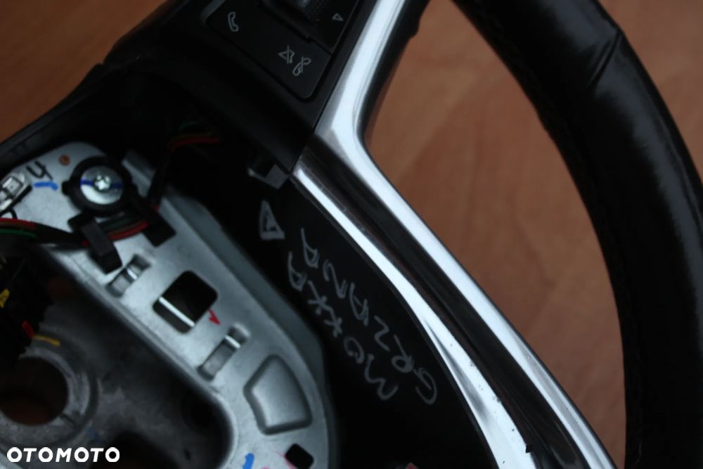 KIEROWNICA SKÓRZANA GRZANA STEROWANIE OPEL ZAFIRA C MOKKA MERIVA B ASTRA J - 15