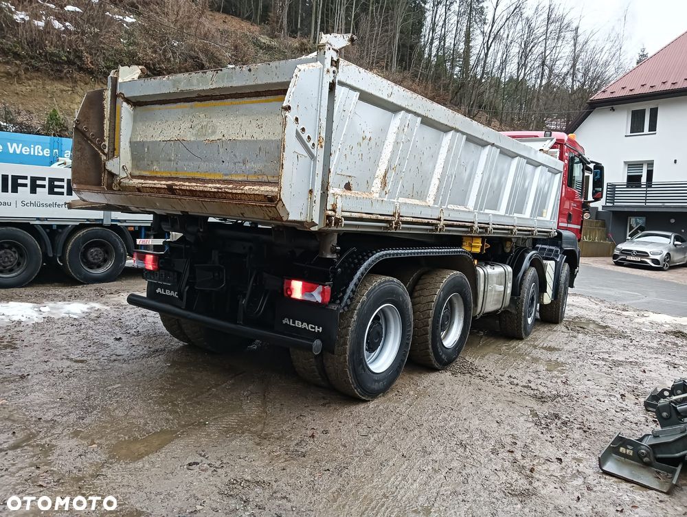 MAN TGS 35.480 8x4 8x4 Wywrotka Trójstronna | Hydroburta | Euro 5 | Resor - 12
