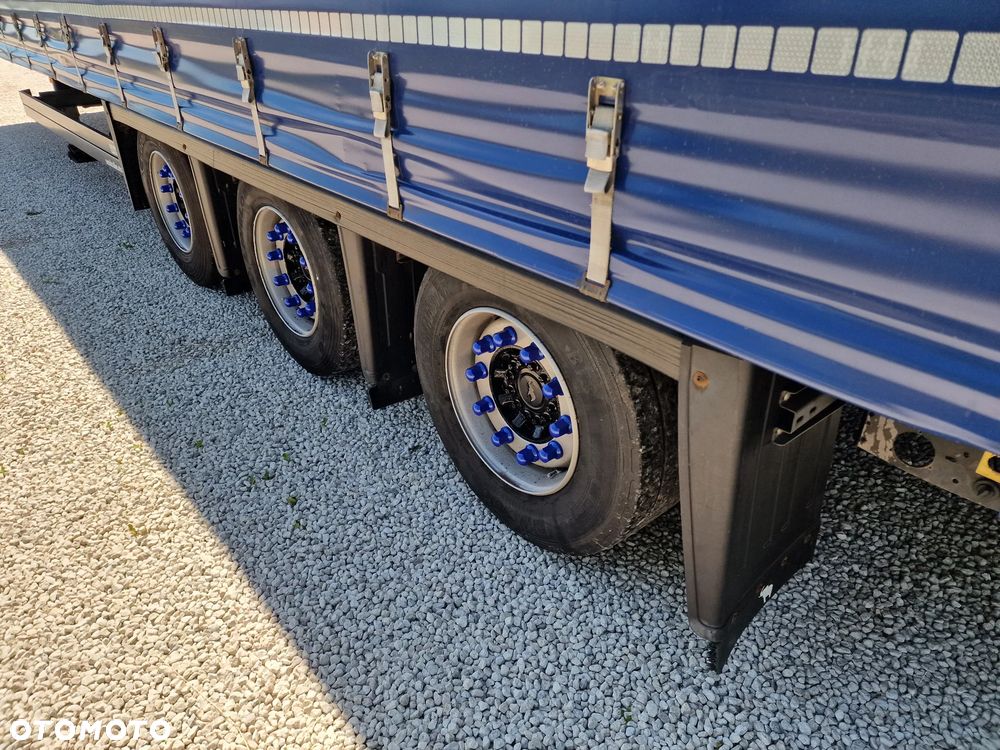 Schmitz Cargobull MEGA FIRANKA - PODNOSZONA OŚ - SUPER STAN - GWARANCJA - 12