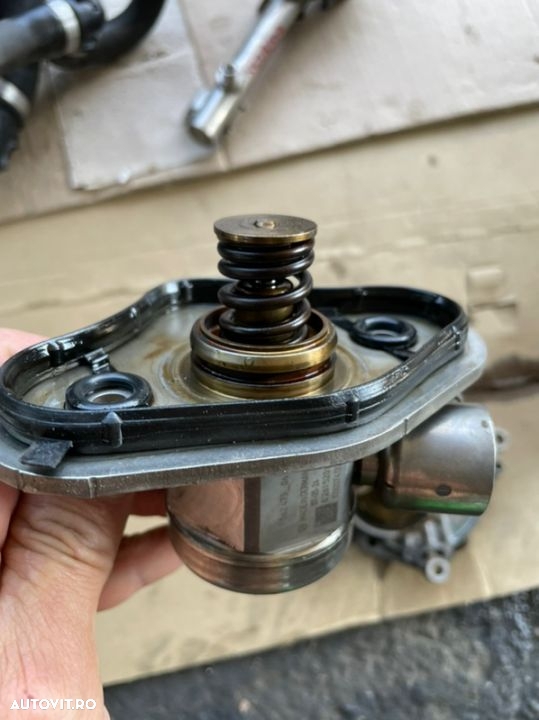 bmw 320i 318i n43b20 e90 e91 seria 1 118i pompa apa electrica vacuum compresor climă  benzină compresor ac clima solenoid electrovalva termostat - 9