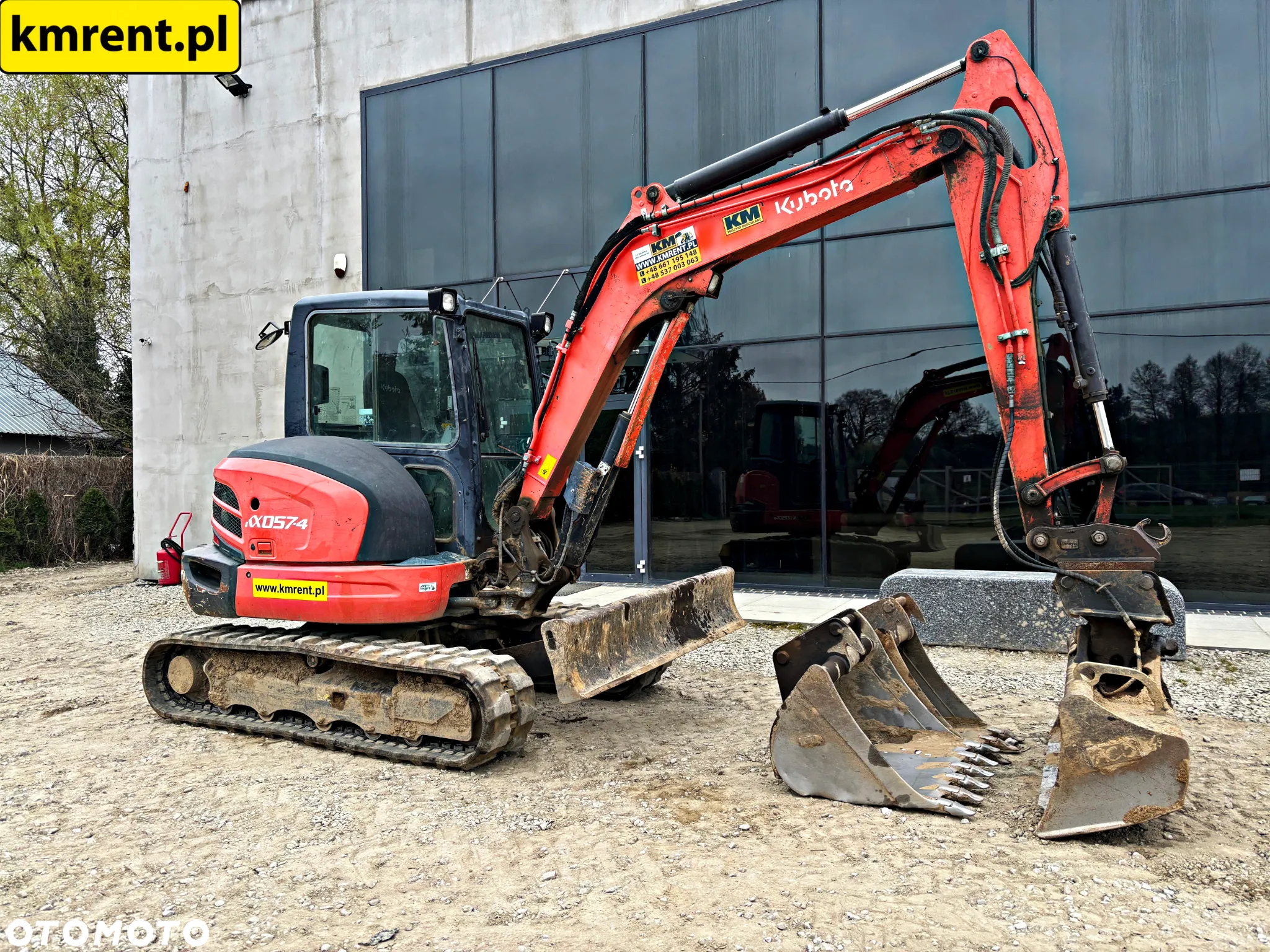 Kubota KX057-4 MINI-KOPARKA 2015R. | CAT 305 JCB 8050 8055 VOLVO ECR 48 - 3