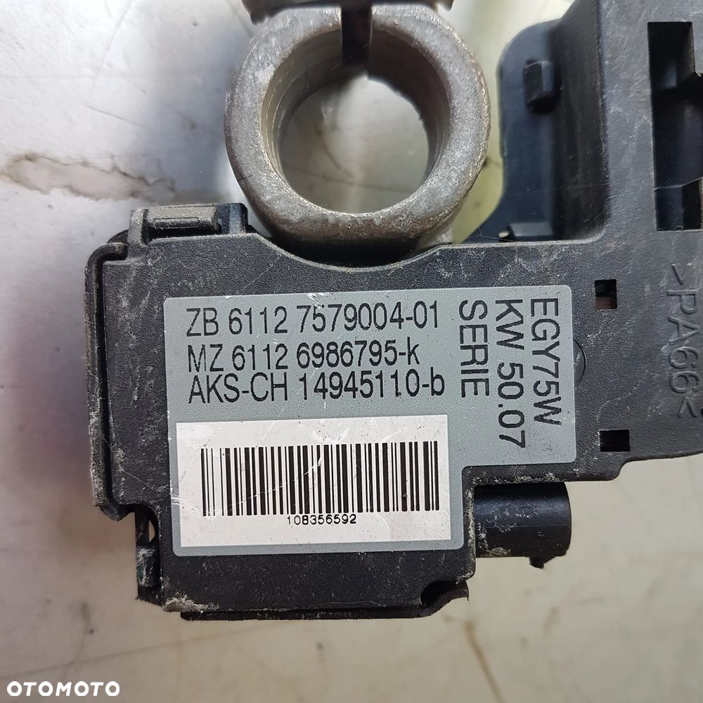 klema minusowa start stop mini cooper r56 r57 BMW E82 E88 E89 x4 x3 x5 x6 e61 E90 E91 E92 E93 e60 - 3