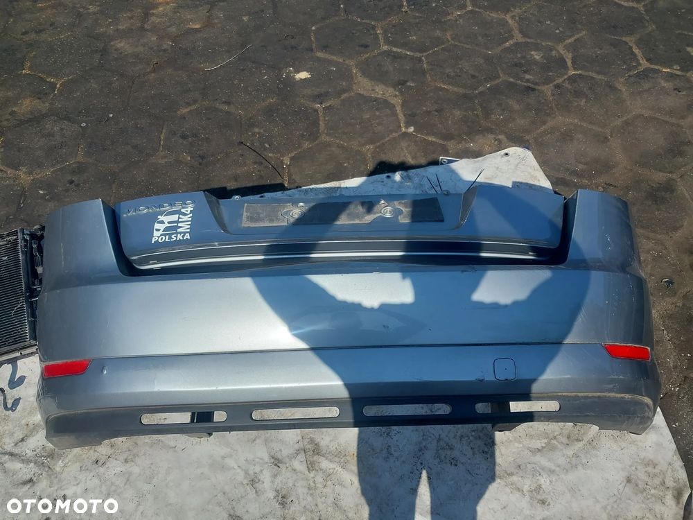 Zderzak tył tylny Ford Mondeo Mk4 Hatchback HB kompletny dokładka kolor 76 blenda klapy - 6
