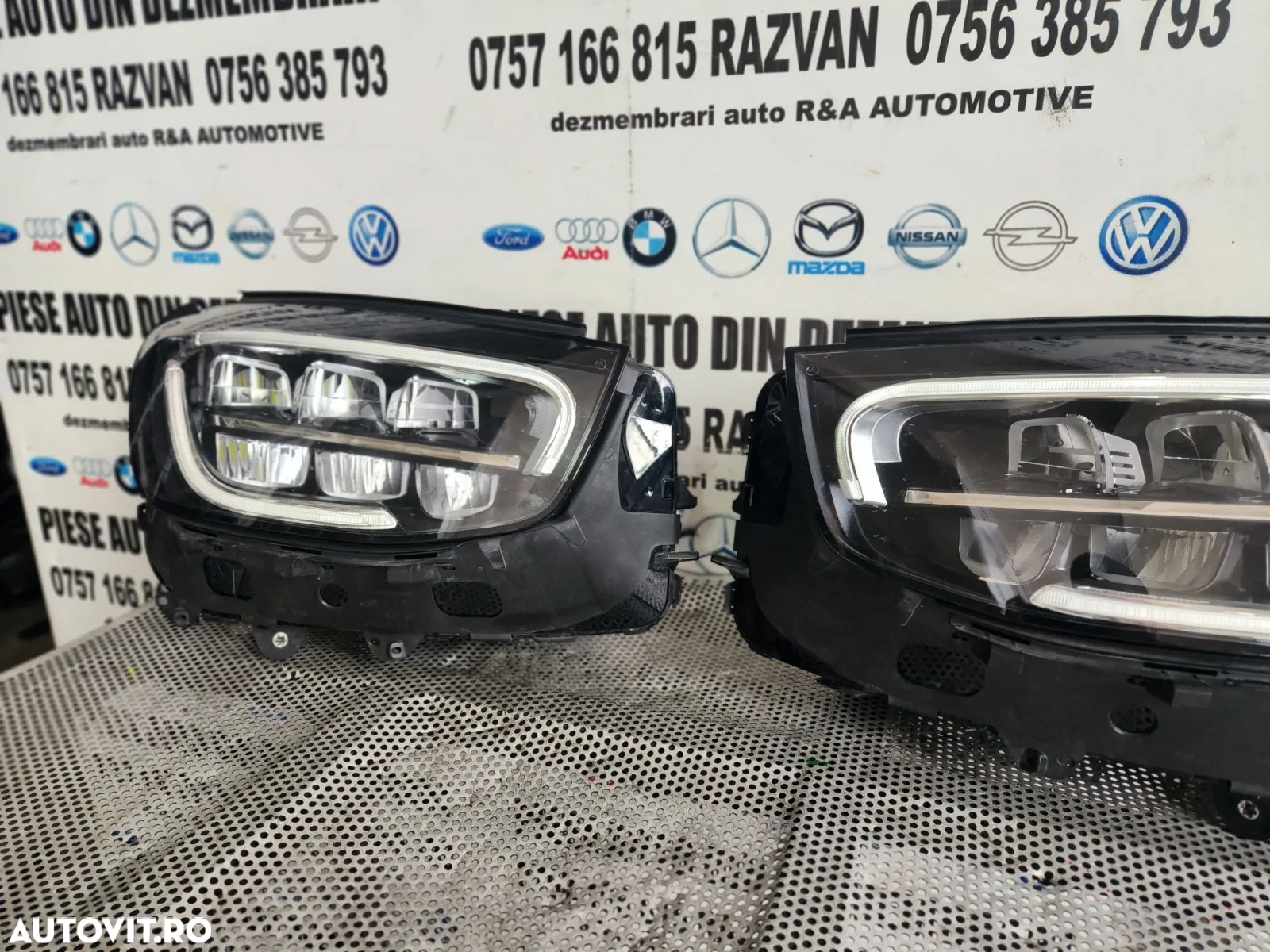 Faruri Far Stanga Dreapta Full Led Mercedes Glc W253 X253 Facelift Complete An 2019-2020-2021-2022 - 6