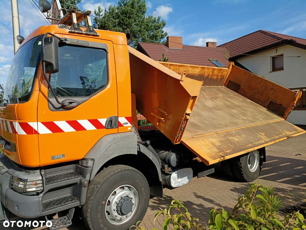 Renault KERAX 370 DCI 4x4 Wywrotka Bordmatic x 2 zimowe utrzymanie - 4