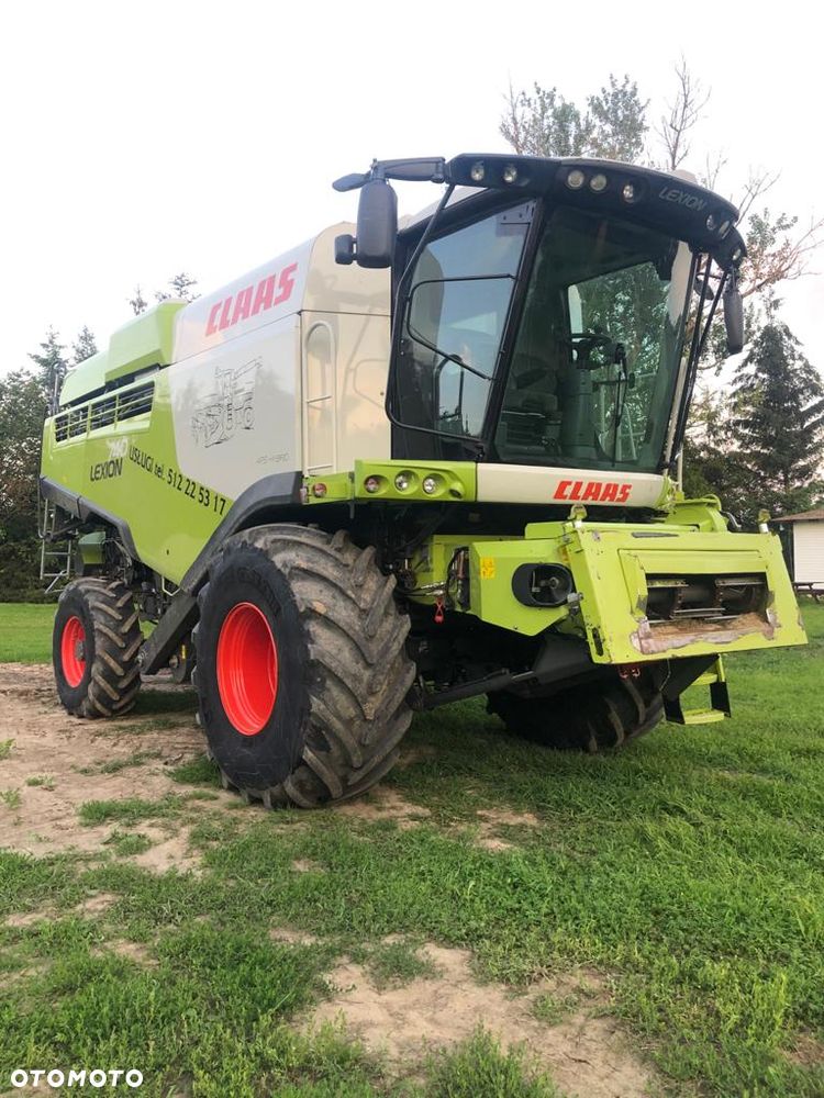 Claas Lexion 740 750 760 4X4 tylko 890 mth + heder V770 - 8