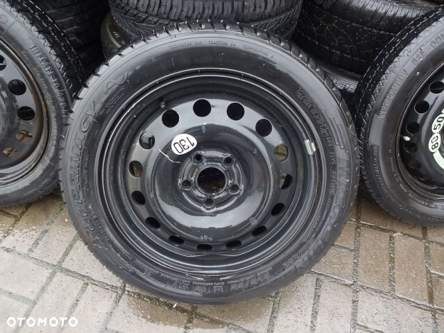 Felga stalowa 5x108  16' wraz z oponą - 1