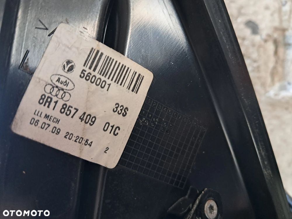 Audi Q5 8R lusterko zewnętrzne lewe 8R1857410 - 4