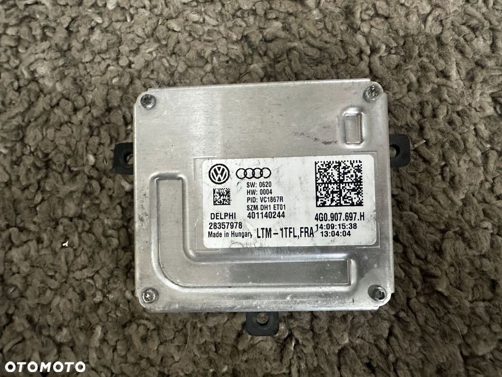 DELPHI Moduł Led VW Passat B8 GOLF VII Tiguan AUDI TT 4G0907697H - 1