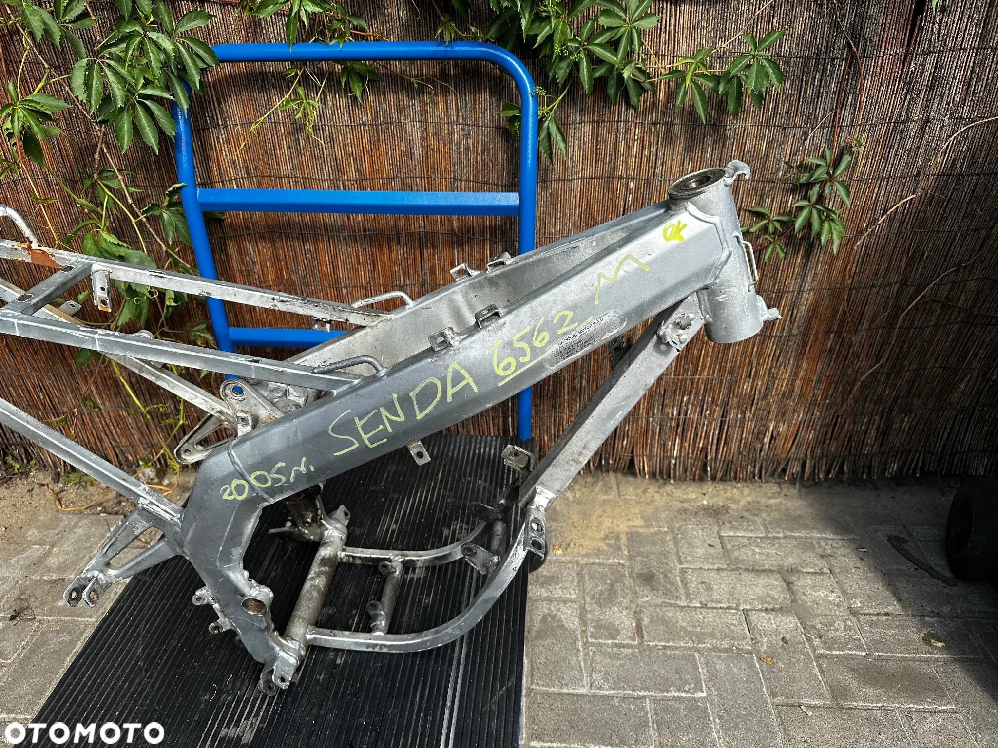 Rama dokumenty  Derbi Senda 50   2005r - 3
