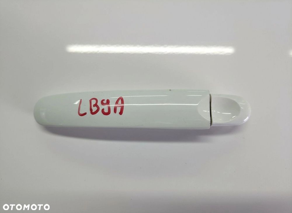 VW T5 LIFT T6 klamka drzwi lewy przód biała LB9A - 1