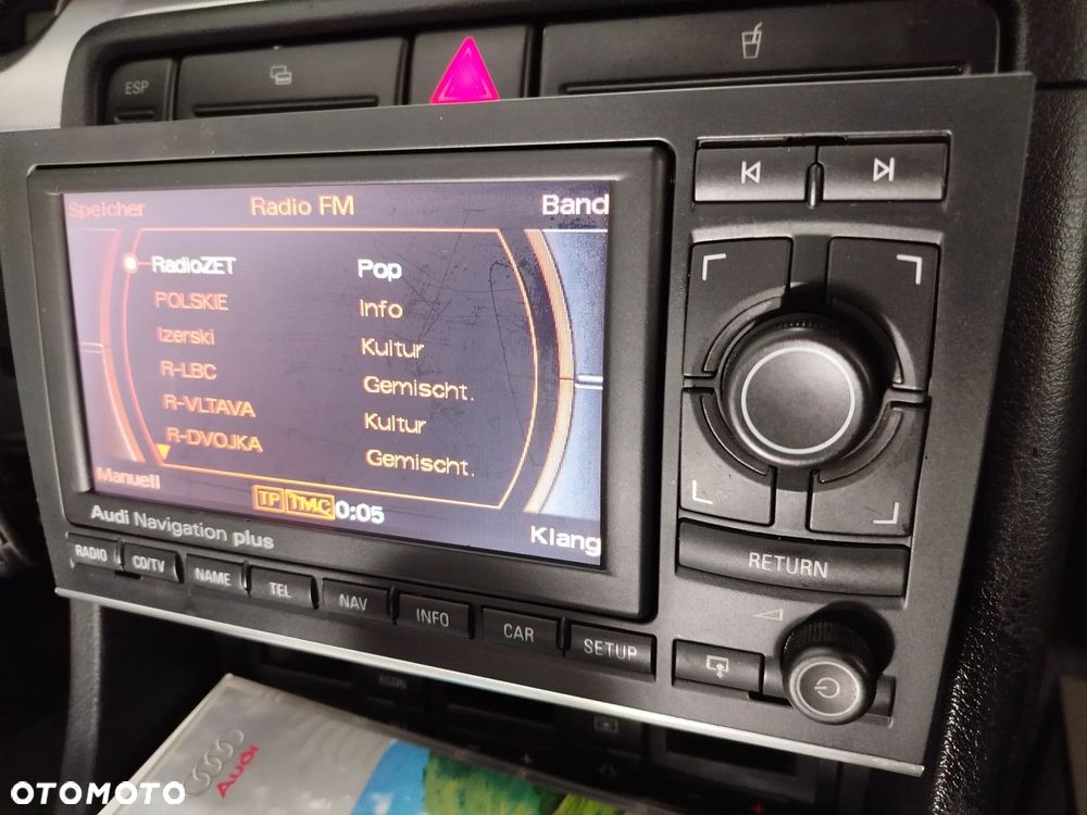 Audi A4 B7 radio nawigacja 2 DIN z kodem - 6