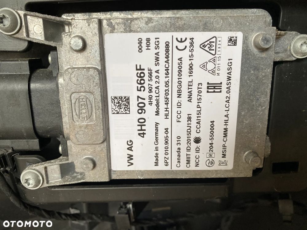 AUDI A8 DD LIFT Zderzak tył kompletny czujnik dyfuzor martwe pole LY9T 88km - 10