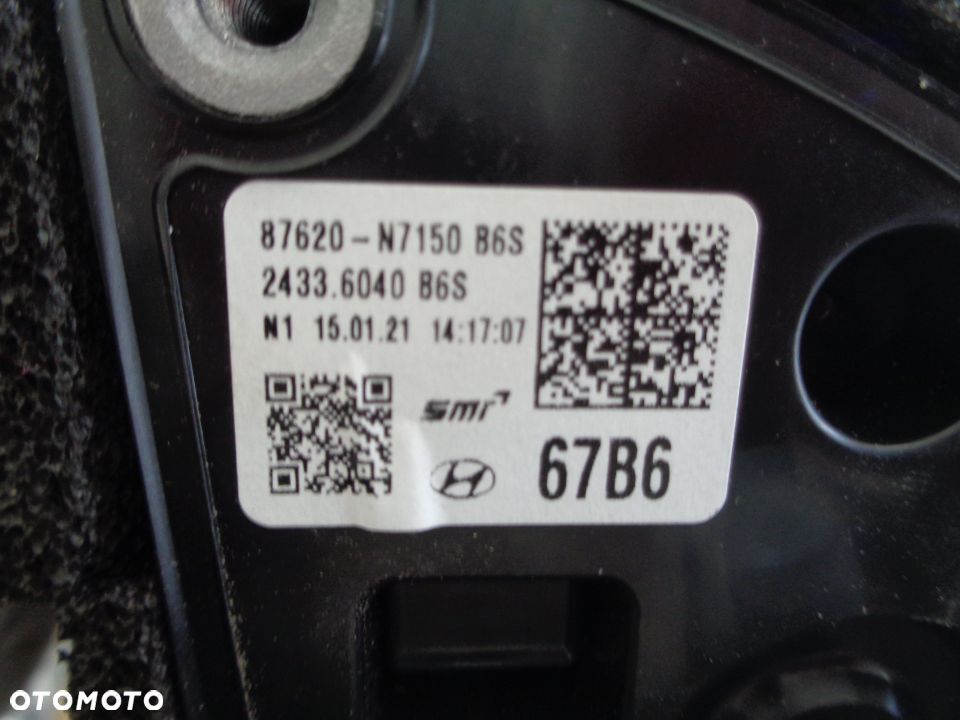 HYUNDAI TUCSON IV LUSTERKO ZEWNĘTRZNE PRAWE EUROPA 8 PIN - 4