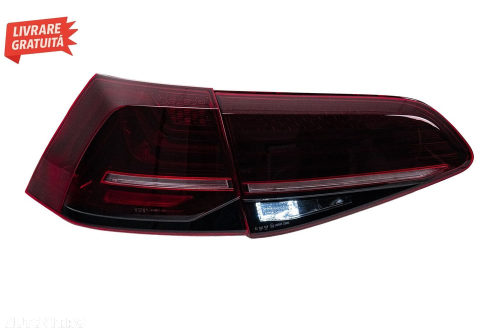 Stopuri Full LED VW Golf 7 & 7.5 VII (2013-2019) Laser Look Dinamic Secvential- livrare gratuita - 19