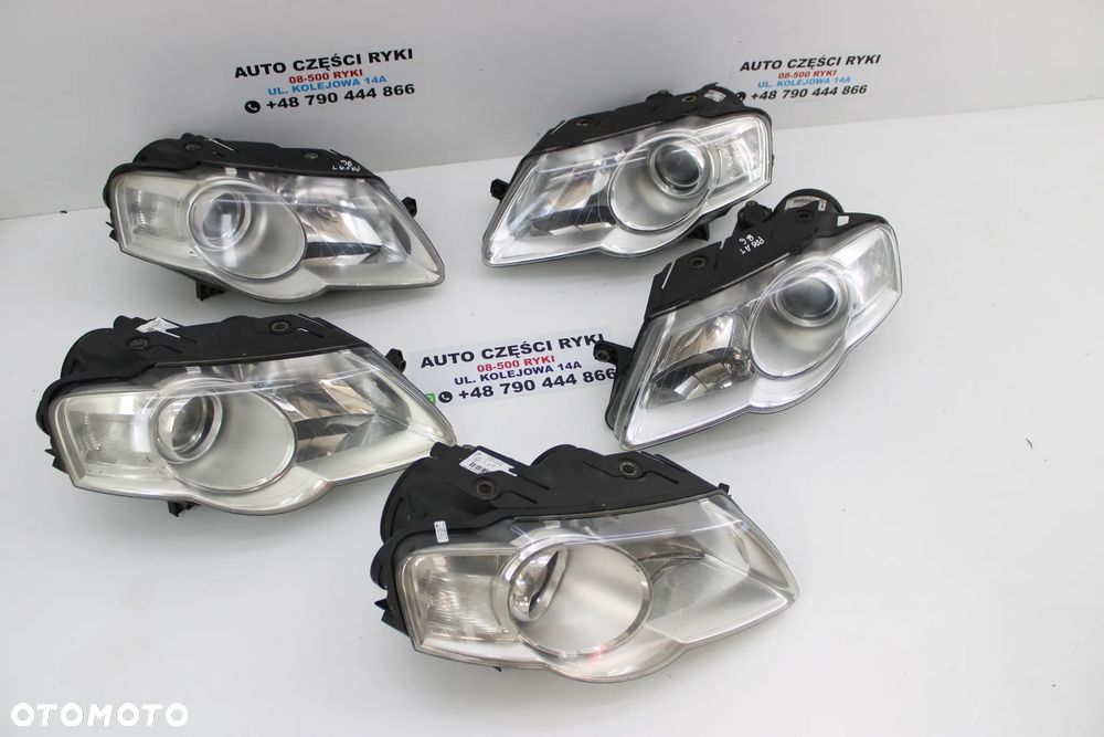 VW Passat B6 Lampa Przód Lewa Prawa EU - 1